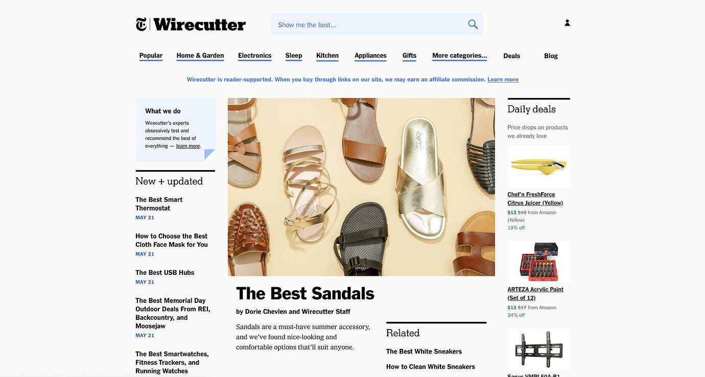 Comparing The Wirecutter vs Consumer Reports Reviews Product Notes