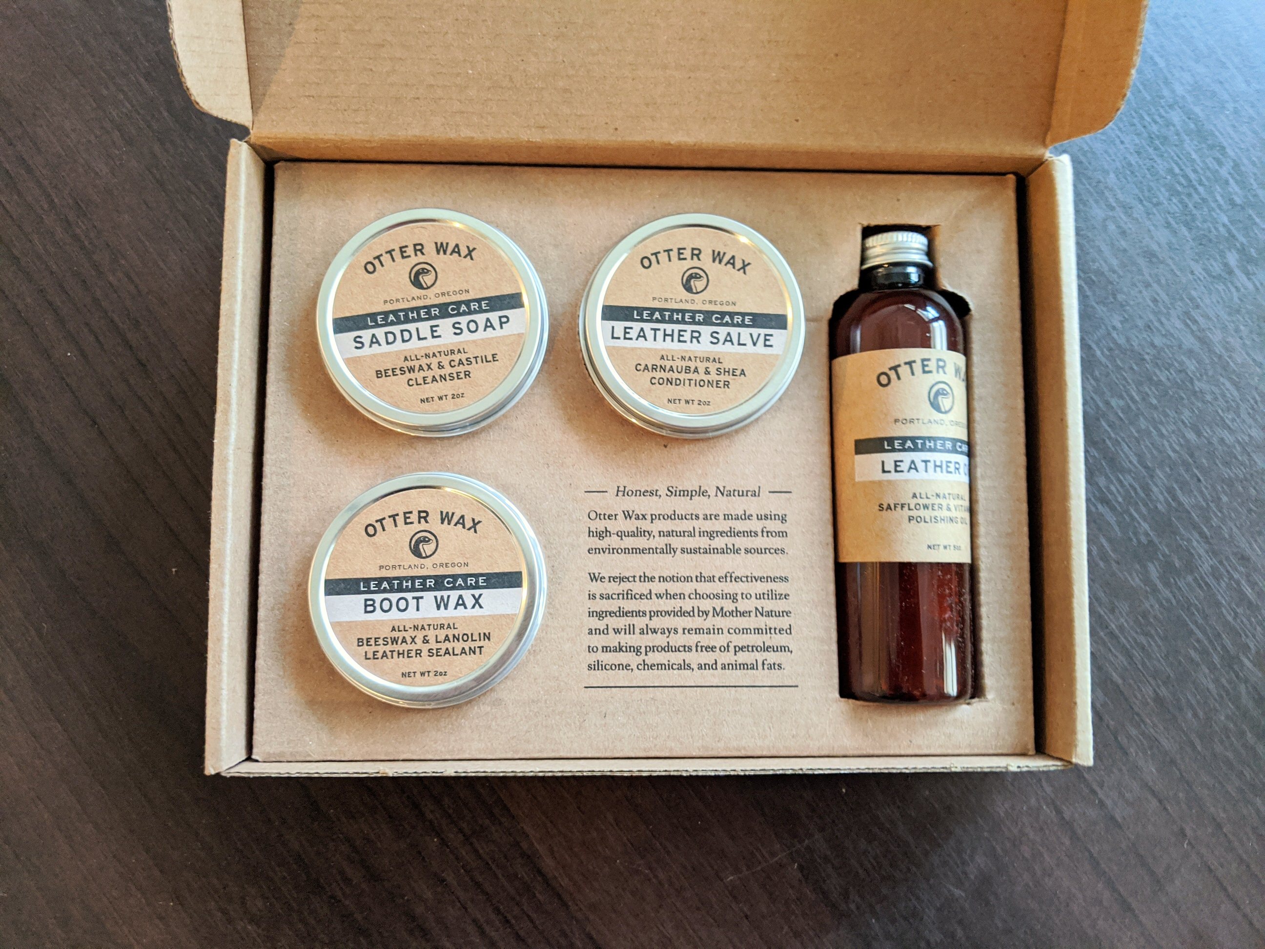 Otter Wax - Leather Care Kit