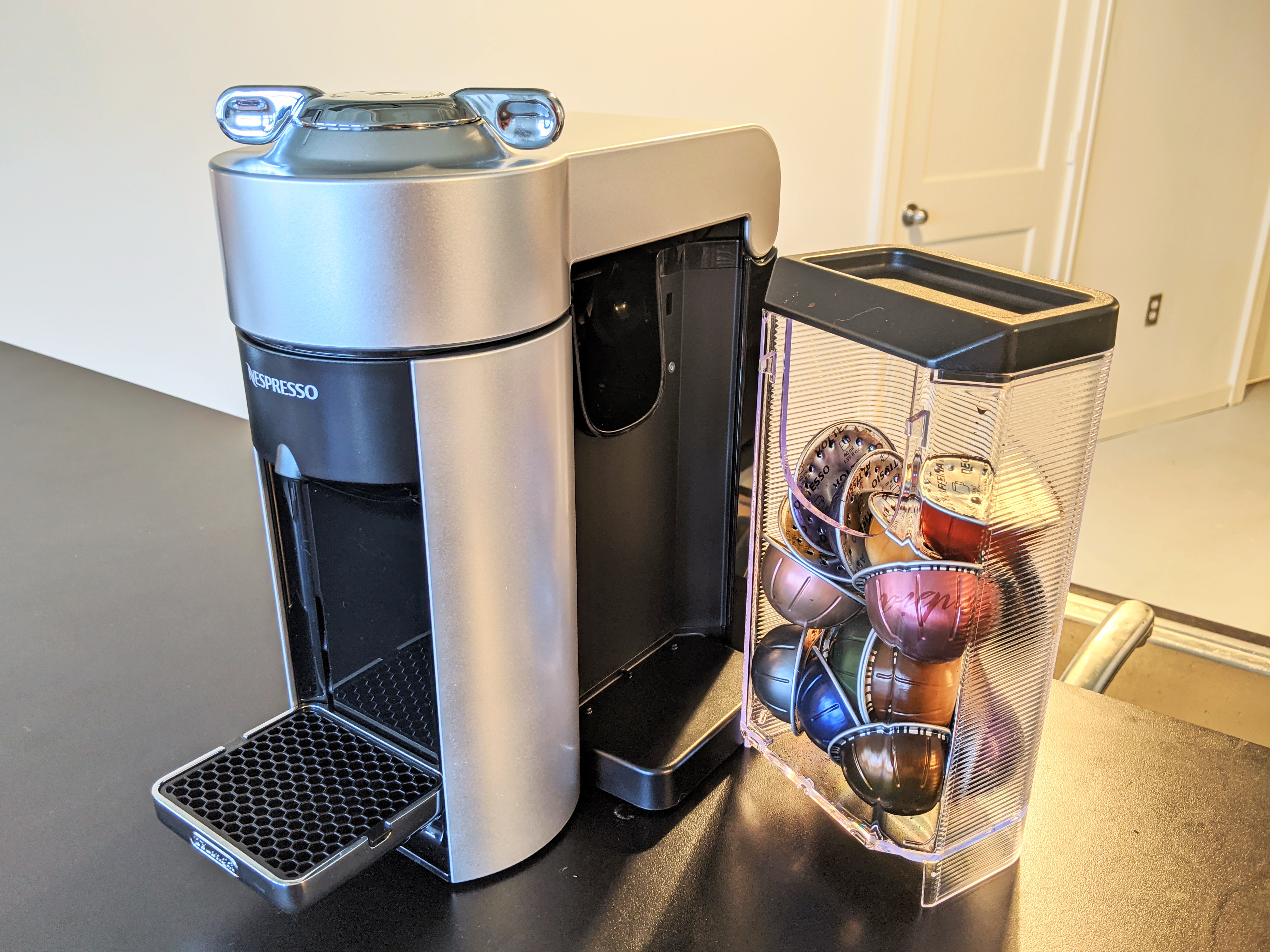 I'm so happy to finally own my very own Nespresso machine! This shot alone  makes it worth the purchase. : r/nespresso